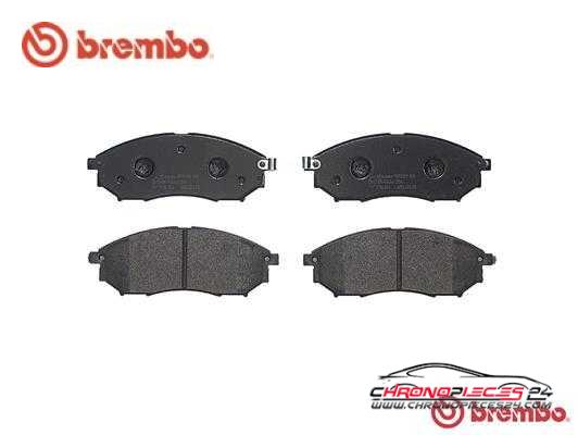 Achat de BREMBO P 56 094 Kit de plaquettes de frein, frein à disque pas chères