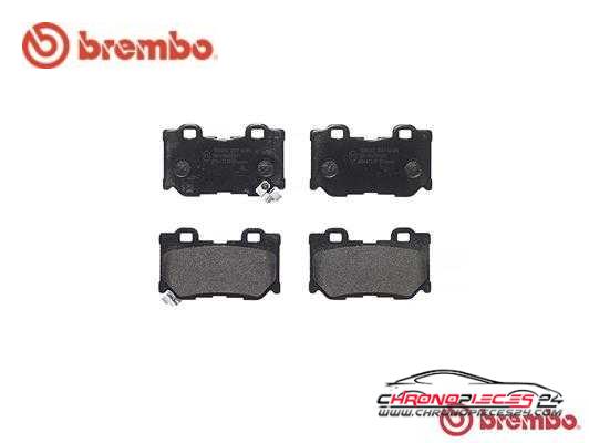 Achat de BREMBO P 56 095 Kit de plaquettes de frein, frein à disque pas chères