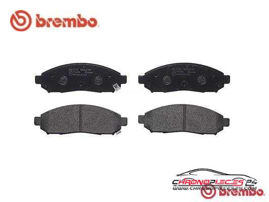 Achat de BREMBO P 56 096 Kit de plaquettes de frein, frein à disque pas chères