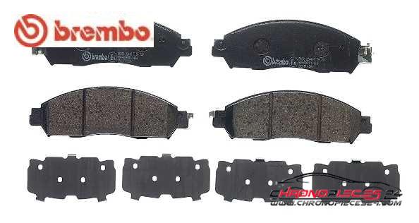 Achat de BREMBO P 56 120 Kit de plaquettes de frein, frein à disque pas chères