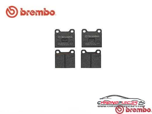 Achat de BREMBO P 59 001 Kit de plaquettes de frein, frein à disque pas chères