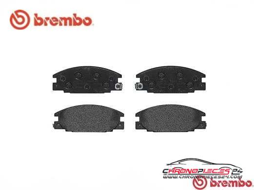 Achat de BREMBO P 59 015 Kit de plaquettes de frein, frein à disque pas chères