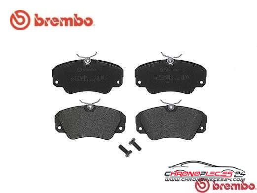 Achat de BREMBO P 59 016 Kit de plaquettes de frein, frein à disque pas chères