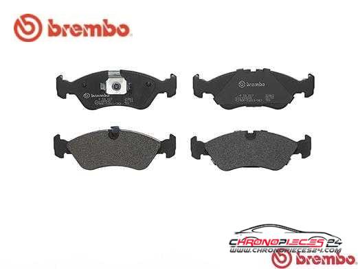 Achat de BREMBO P 59 017 Kit de plaquettes de frein, frein à disque pas chères