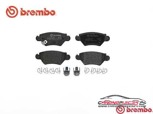 Achat de BREMBO P 59 031 Kit de plaquettes de frein, frein à disque pas chères