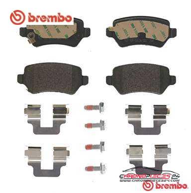 Achat de BREMBO P 59 038 Kit de plaquettes de frein, frein à disque pas chères