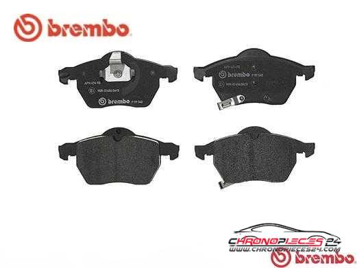 Achat de BREMBO P 59 048 Kit de plaquettes de frein, frein à disque pas chères