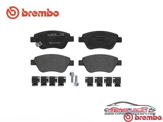 Achat de BREMBO P 59 051 Kit de plaquettes de frein, frein à disque pas chères