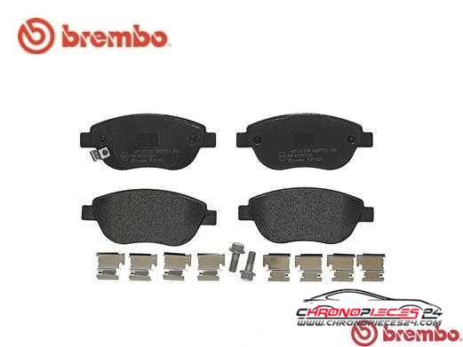 Achat de BREMBO P 59 052 Kit de plaquettes de frein, frein à disque pas chères