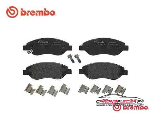 Achat de BREMBO P 59 053 Kit de plaquettes de frein, frein à disque pas chères