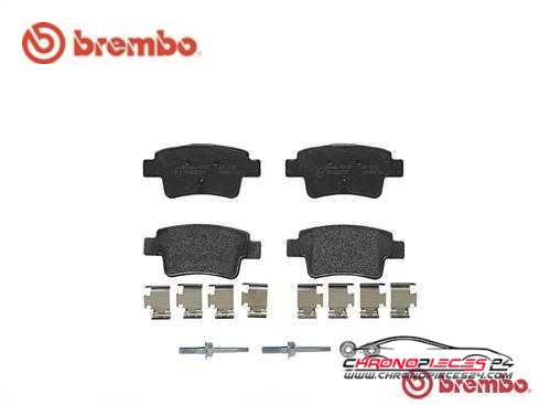 Achat de BREMBO P 59 057 Kit de plaquettes de frein, frein à disque pas chères