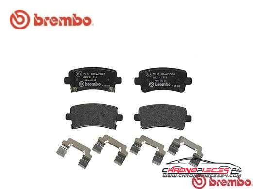 Achat de BREMBO P 59 060 Kit de plaquettes de frein, frein à disque pas chères