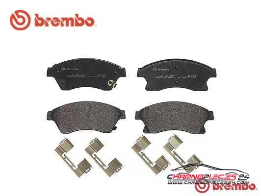 Achat de BREMBO P 59 076X Kit de plaquettes de frein, frein à disque pas chères