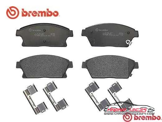 Achat de BREMBO P 59 077 Kit de plaquettes de frein, frein à disque pas chères