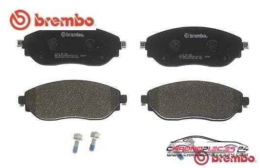 Achat de BREMBO P 59 082 Kit de plaquettes de frein, frein à disque pas chères