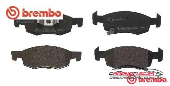 Achat de BREMBO P 59 084 Kit de plaquettes de frein, frein à disque pas chères