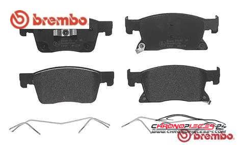 Achat de BREMBO P 59 091 Kit de plaquettes de frein, frein à disque pas chères