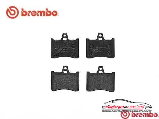 Achat de BREMBO P 61 019 Kit de plaquettes de frein, frein à disque pas chères