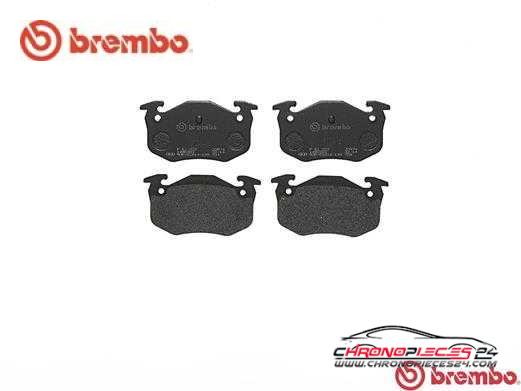 Achat de BREMBO P 61 032 Kit de plaquettes de frein, frein à disque pas chères