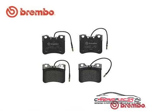 Achat de BREMBO P 61 034 Kit de plaquettes de frein, frein à disque pas chères