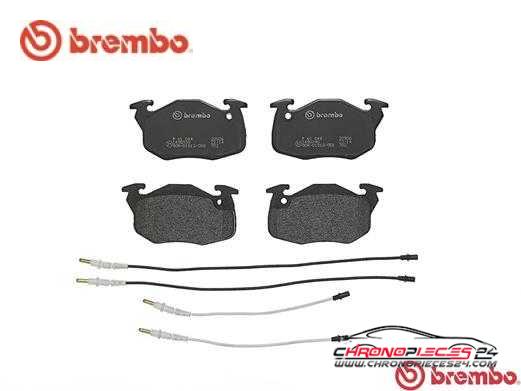 Achat de BREMBO P 61 044 Kit de plaquettes de frein, frein à disque pas chères