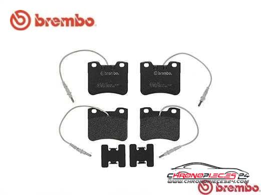 Achat de BREMBO P 61 047 Kit de plaquettes de frein, frein à disque pas chères