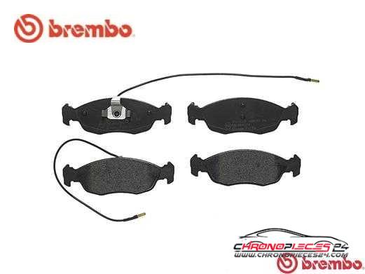 Achat de BREMBO P 61 054 Kit de plaquettes de frein, frein à disque pas chères