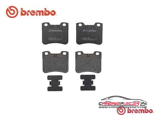 Achat de BREMBO P 61 059 Kit de plaquettes de frein, frein à disque pas chères