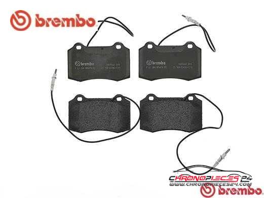 Achat de BREMBO P 61 064 Kit de plaquettes de frein, frein à disque pas chères