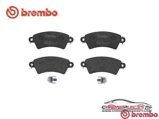 Achat de BREMBO P 61 065 Kit de plaquettes de frein, frein à disque pas chères