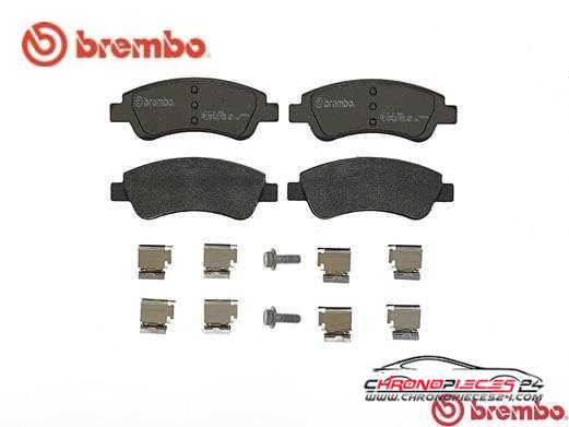 Achat de BREMBO P 61 066 Kit de plaquettes de frein, frein à disque pas chères