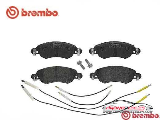 Achat de BREMBO P 61 070 Kit de plaquettes de frein, frein à disque pas chères