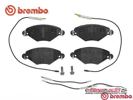 Achat de BREMBO P 61 071 Kit de plaquettes de frein, frein à disque pas chères