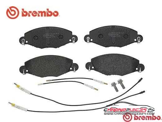 Achat de BREMBO P 61 072 Kit de plaquettes de frein, frein à disque pas chères