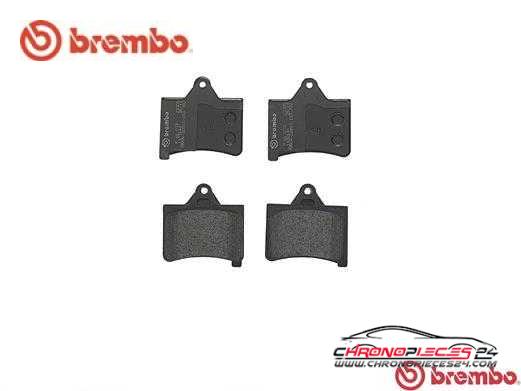 Achat de BREMBO P 61 073 Kit de plaquettes de frein, frein à disque pas chères