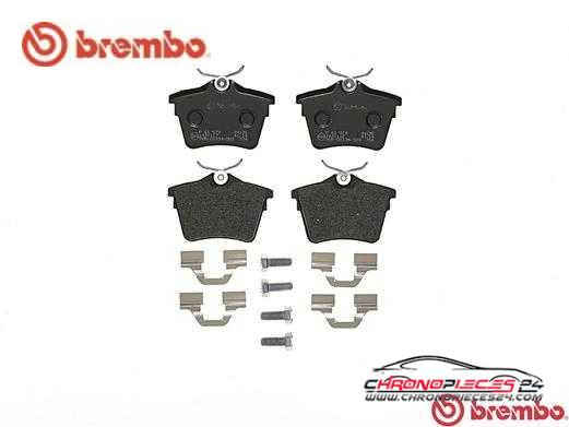 Achat de BREMBO P 61 079 Kit de plaquettes de frein, frein à disque pas chères