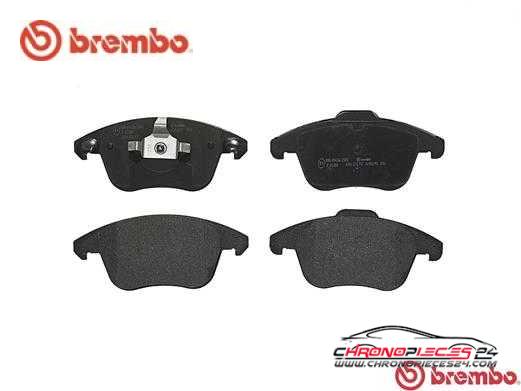 Achat de BREMBO P 61 086 Kit de plaquettes de frein, frein à disque pas chères