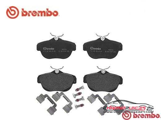 Achat de BREMBO P 61 087 Kit de plaquettes de frein, frein à disque pas chères