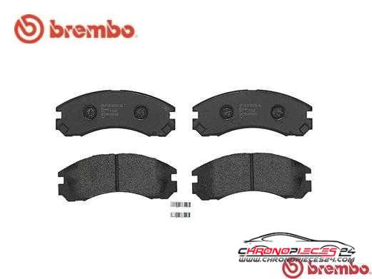 Achat de BREMBO P 61 089 Kit de plaquettes de frein, frein à disque pas chères