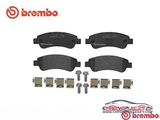 Achat de BREMBO P 61 091 Kit de plaquettes de frein, frein à disque pas chères