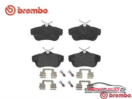 Achat de BREMBO P 61 095 Kit de plaquettes de frein, frein à disque pas chères