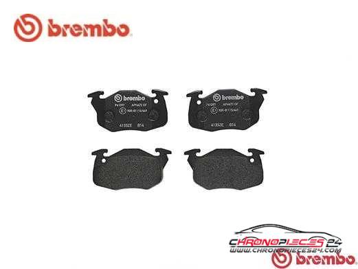 Achat de BREMBO P 61 097 Kit de plaquettes de frein, frein à disque pas chères