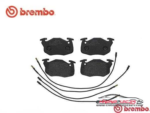 Achat de BREMBO P 61 099 Kit de plaquettes de frein, frein à disque pas chères