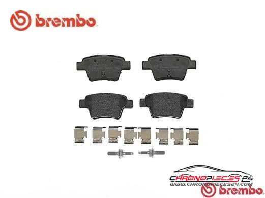 Achat de BREMBO P 61 100 Kit de plaquettes de frein, frein à disque pas chères