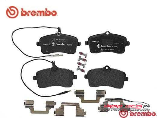 Achat de BREMBO P 61 109 Kit de plaquettes de frein, frein à disque pas chères