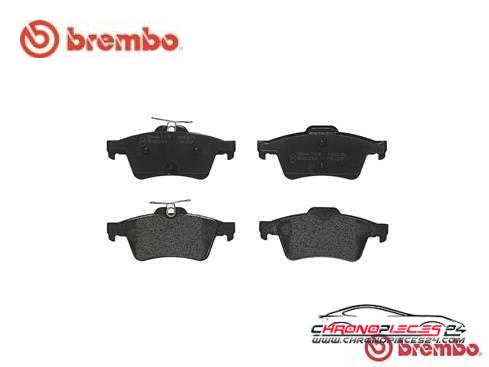 Achat de BREMBO P 61 110 Kit de plaquettes de frein, frein à disque pas chères