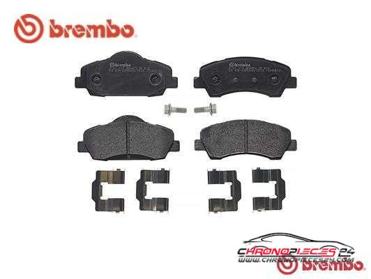 Achat de BREMBO P 61 113 Kit de plaquettes de frein, frein à disque pas chères