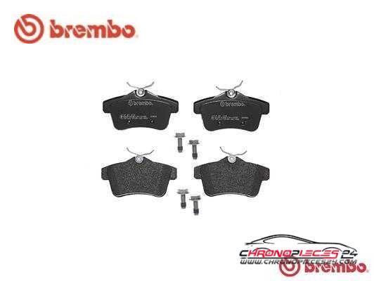 Achat de BREMBO P 61 114 Kit de plaquettes de frein, frein à disque pas chères