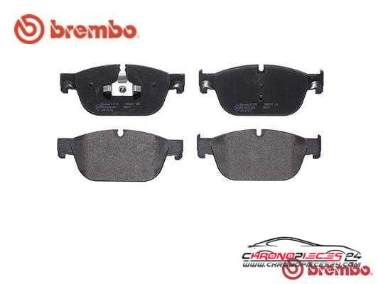 Achat de BREMBO P 61 115 Kit de plaquettes de frein, frein à disque pas chères