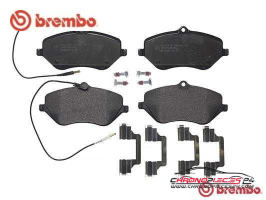 Achat de BREMBO P 61 119 Kit de plaquettes de frein, frein à disque pas chères